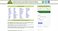 Desktop Screenshot of apartment-directory.info